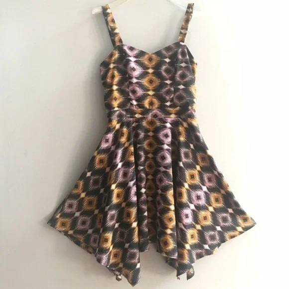 BAR lll Ikat Print Dress - Picture 5 of 11